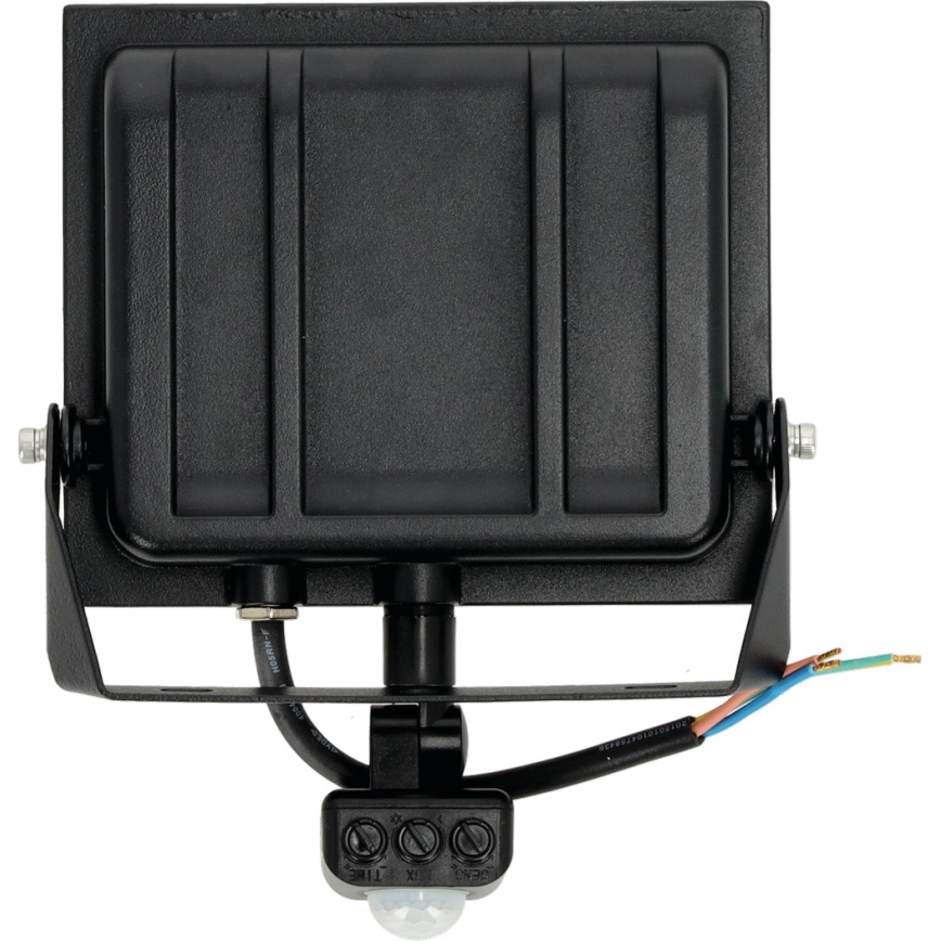 Projecteur avec détecteur LED/50W/230V 6500K IP44 noir