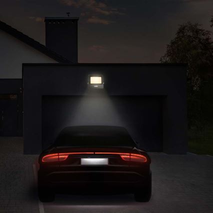 Projecteur avec détecteur LED/50W/230V 6500K IP65 noir