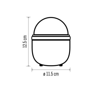 Projecteur de noël LED/3xAA