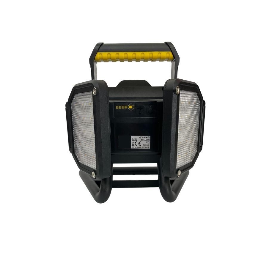 Projecteur de travail LED dimmable LED/50W/5V 12000 mAh IP54