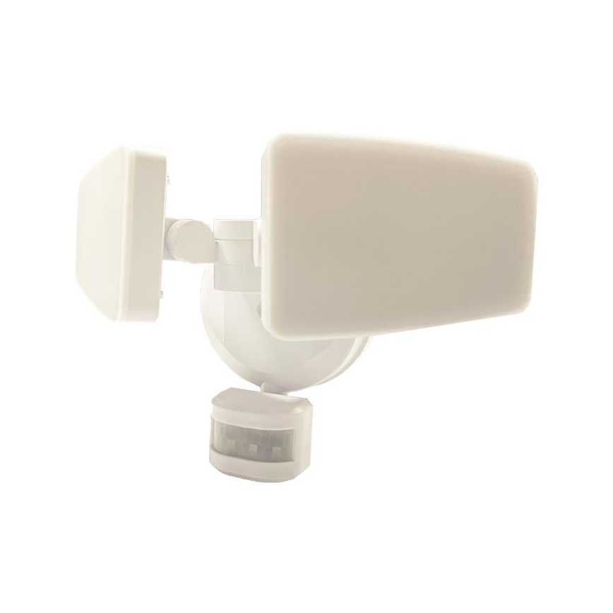 Projecteur extérieur avec détecteur LED/24W/230V 3000/4000/6000K IP54 blanc