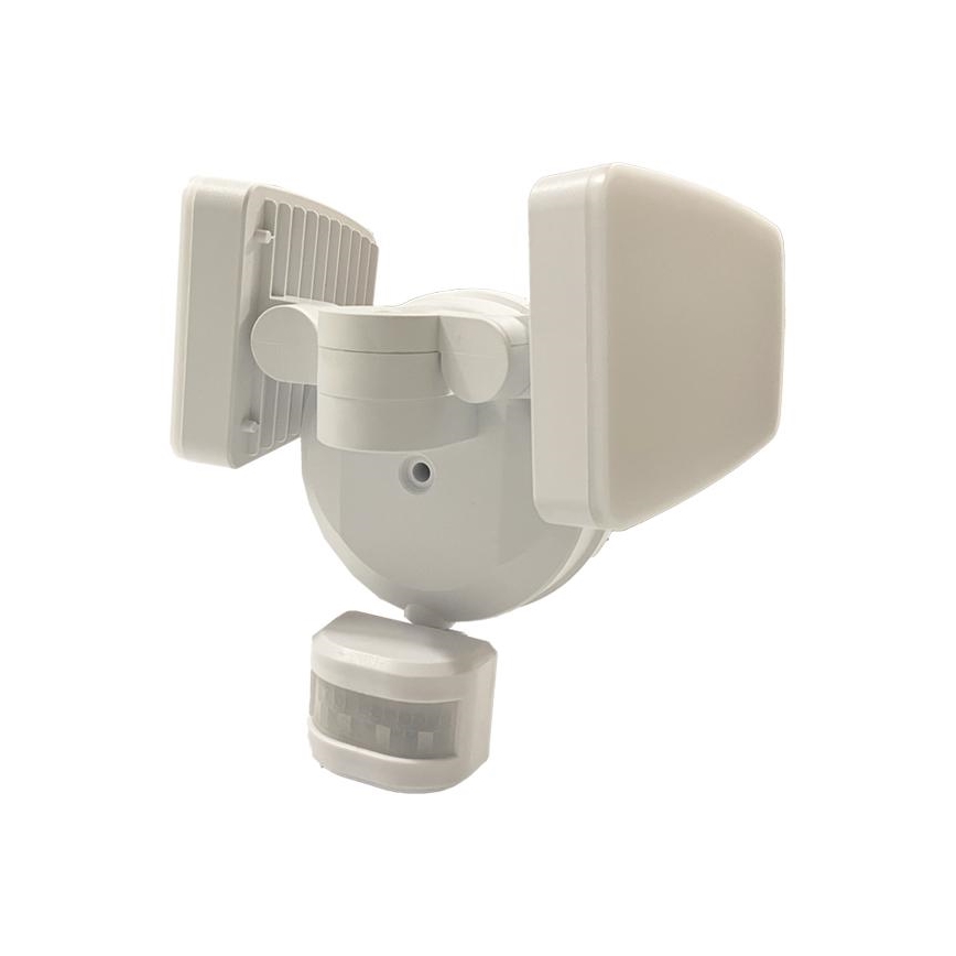 Projecteur extérieur avec détecteur LED/24W/230V 3000/4000/6000K IP54 blanc