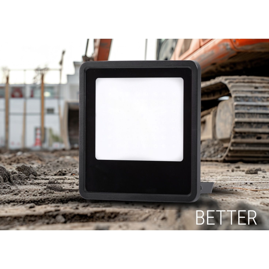 Projecteur extérieur LED/100W/230V 4000K IP65 noir