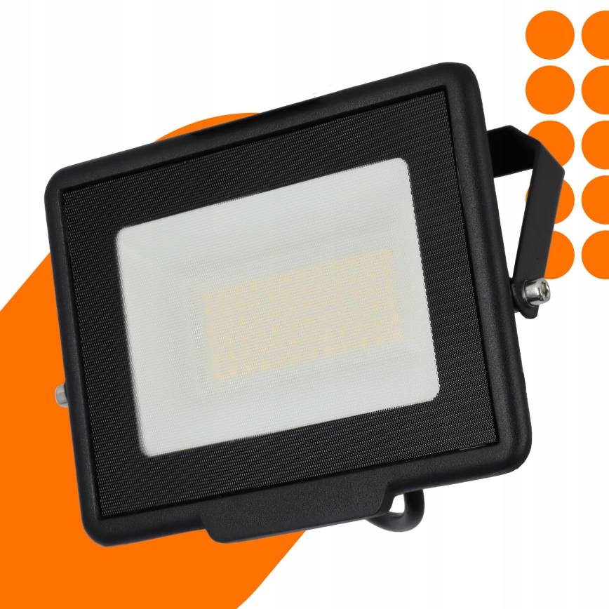 Projecteur extérieur LED/50W/230V 4500K IP65 noir