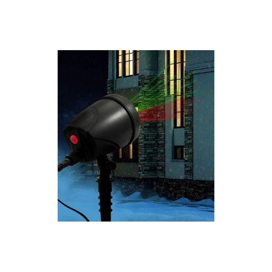 Projecteur laser extérieur LED/5W/230V IP44