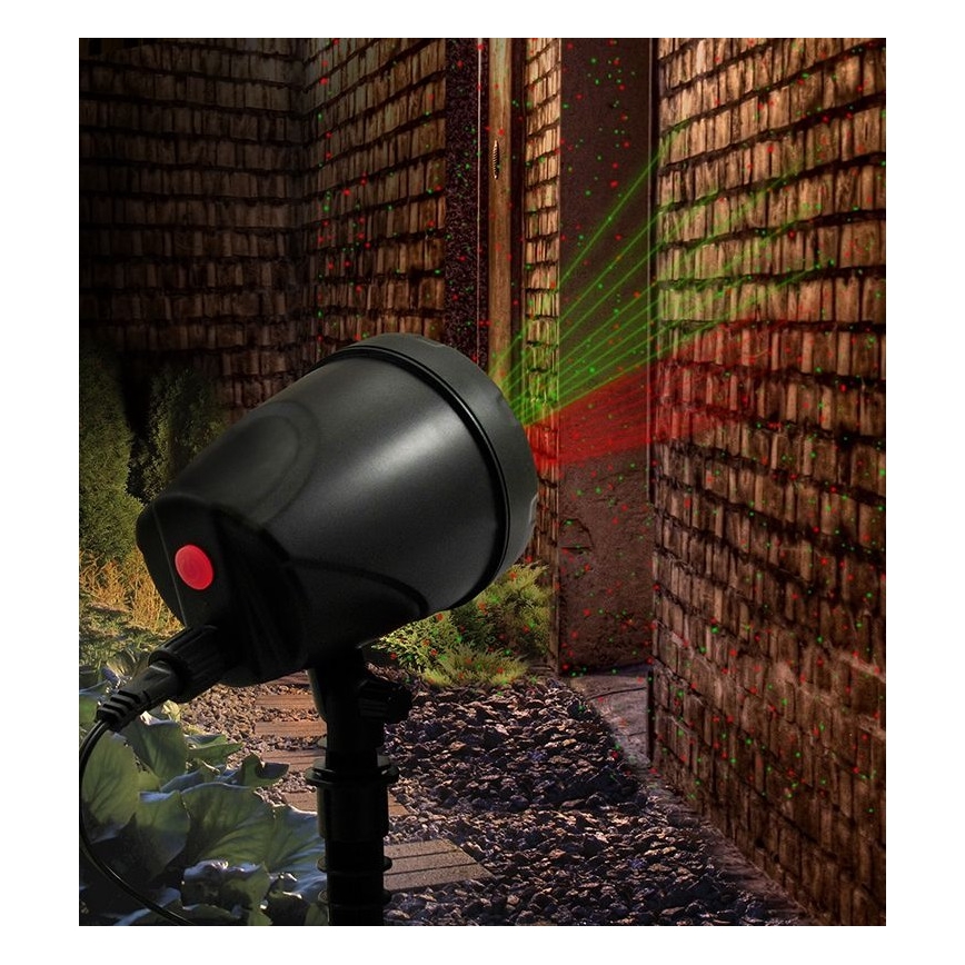 Projecteur laser extérieur LED/5W/230V IP44