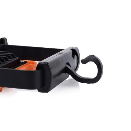 Projecteur LED/10W/230V 6500K IP65 orange/noir