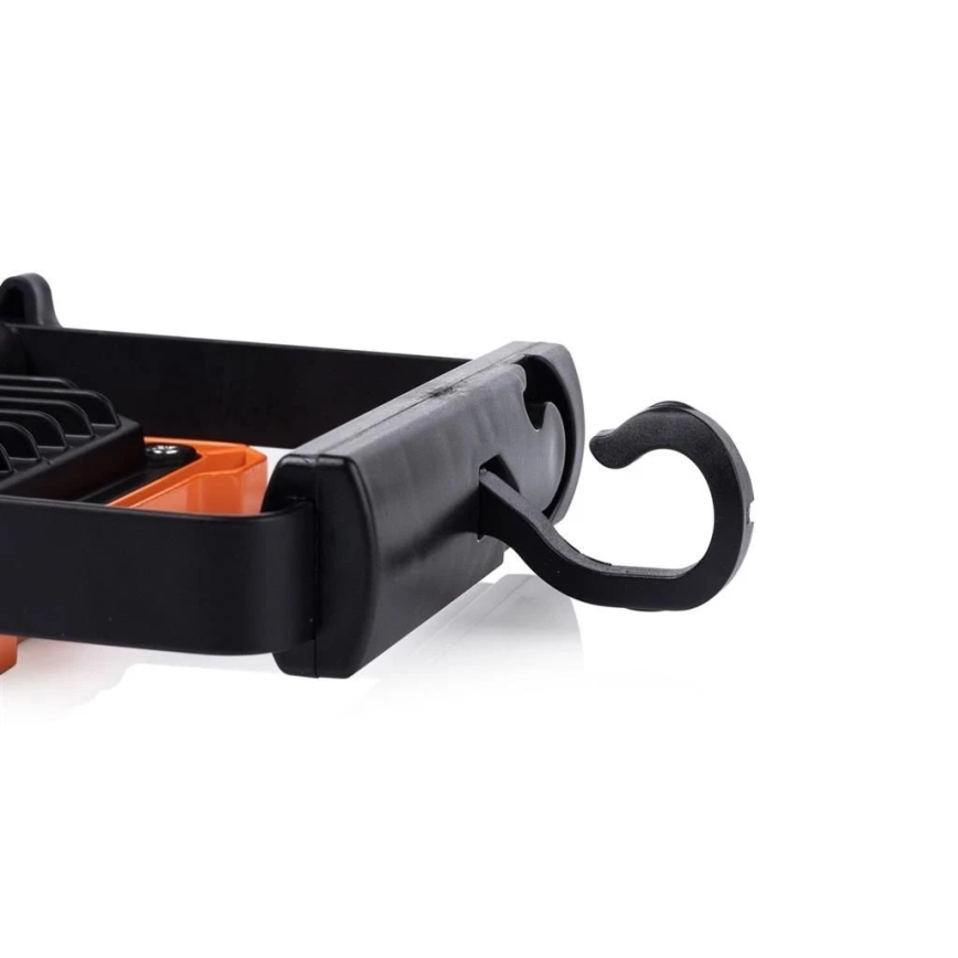 Projecteur LED/10W/230V 6500K IP65 orange/noir