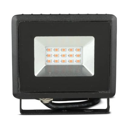 Projecteur LED/10W/230V IP65 lumière rouge