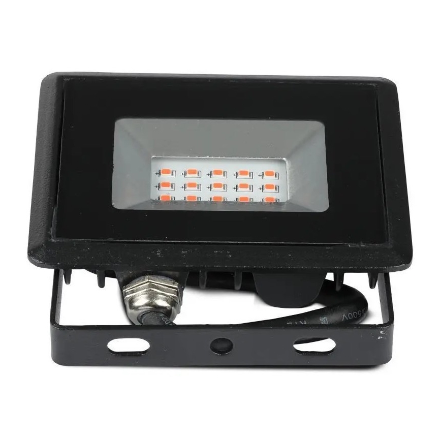 Projecteur LED/10W/230V IP65 lumière rouge