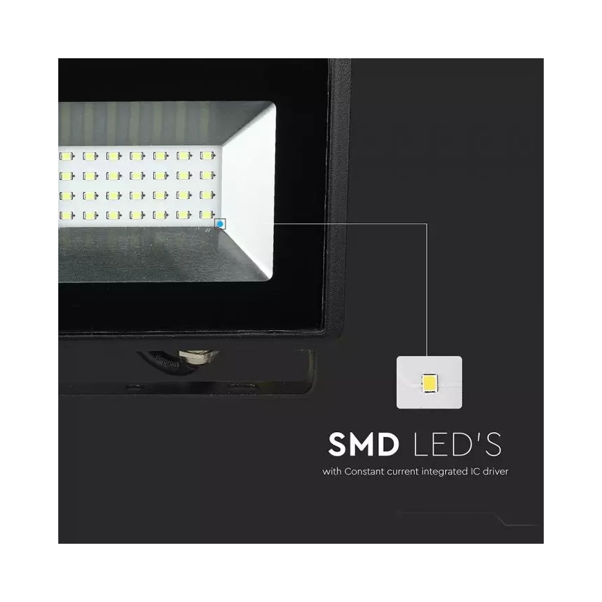 Projecteur LED/20W/230V IP65 lumière verte
