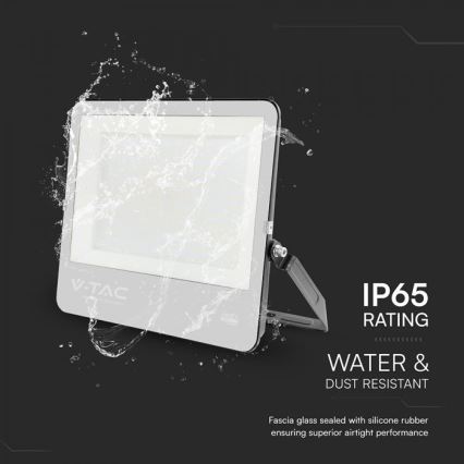 Projecteur LED 300 W 230 V 4000 K IP65 noir