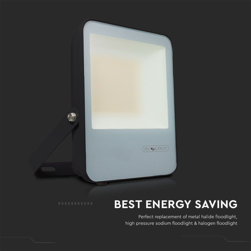 Projecteur LED/30W/230V 6400K IP65 noir