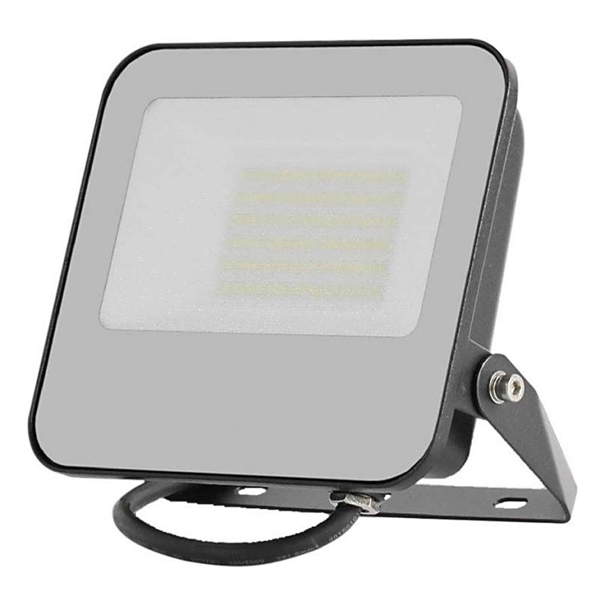 Projecteur LED/50W/230V 4000K IP65 noir
