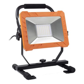 Projecteur LED 50W/230V 6500K IP65 orange/noir