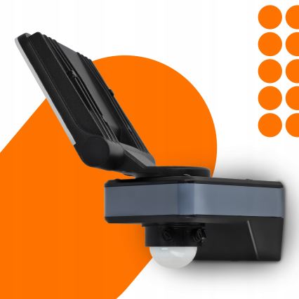 Projecteur LED avec capteur de mouvement et détecteur crépusculaire LED/24W/230V 4200K IP54 noir