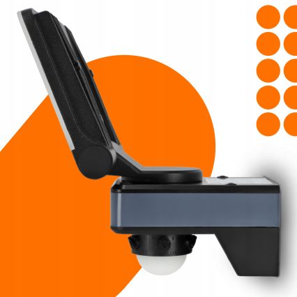 Projecteur LED avec capteur de mouvement et détecteur crépusculaire LED/24W/230V 4200K IP54 noir