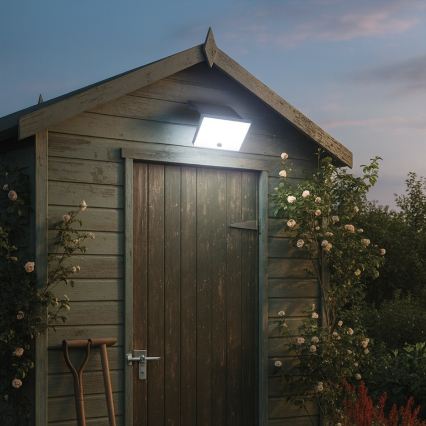Projecteur LED avec capteur et panneau solaire FUJI LED/8W/3,7V 2000 mAh IP65