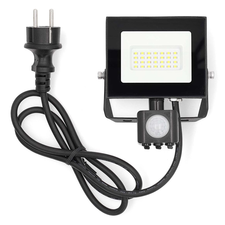 Projecteur LED avec capteur LED/20W/230V 4000K IP44