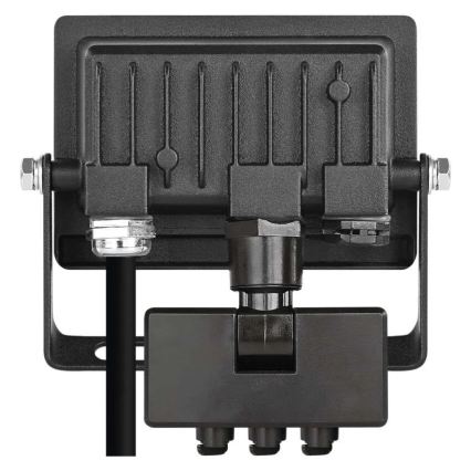 Projecteur LED à capteur de mouvement et crépusculaire TAMBO EVO LED/10W/230V 4000K IP44 noir