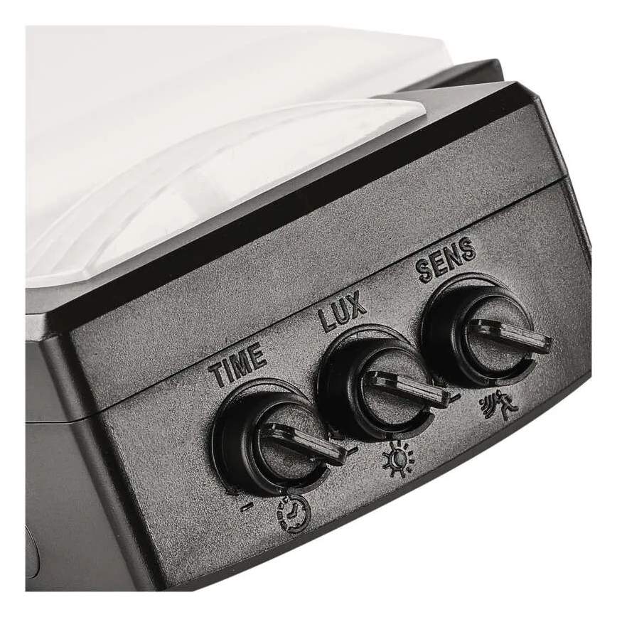 Projecteur LED à capteur de mouvement et crépusculaire TAMBO EVO LED/10W/230V 4000K IP44 noir