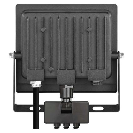 Projecteur LED avec détecteur de mouvement et cellule crépusculaire TAMBO EVO LED/30W/230V 4000K IP44 noir