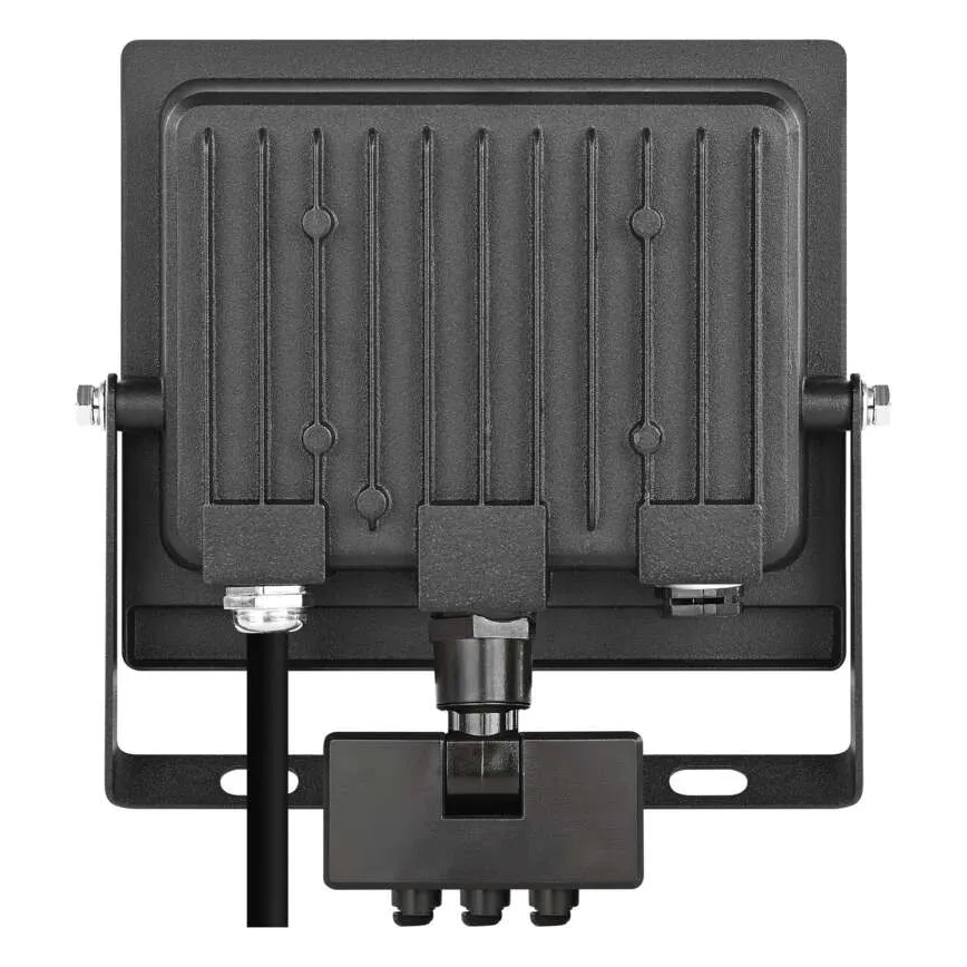 Projecteur LED avec détecteur de mouvement et cellule crépusculaire TAMBO EVO LED/30W/230V 4000K IP44 noir