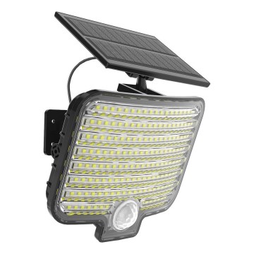 Projecteur LED avec détecteur et panneau solaire ALEX LED/5,5W/3,7V 1200 mAh IP44