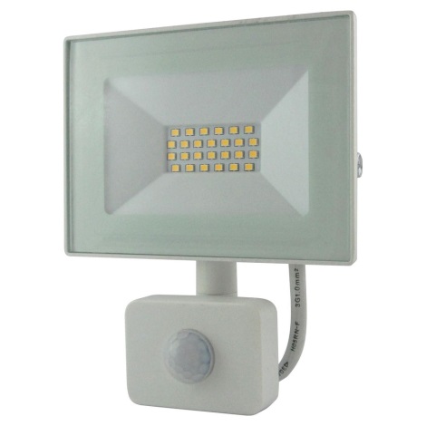Projecteur LED avec détecteur LED/20W/230V IP64 1600lm 4200K