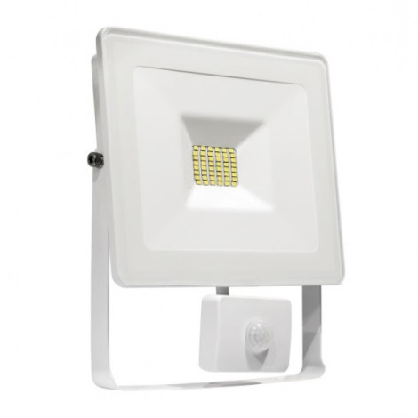Projecteur LED avec détecteur NOCTIS LUX SMD LED/10W/230V 900lm blanc IP44