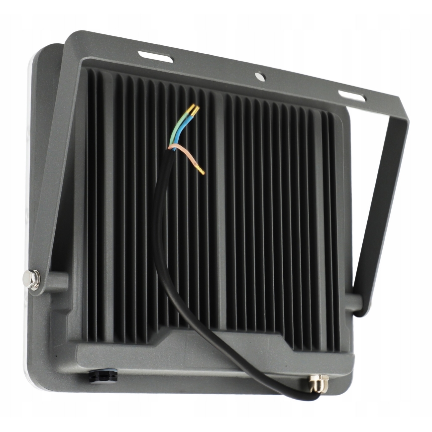 Projecteur LED d'extérieur 100 W, 230 V, 4500 K, IP65, gris