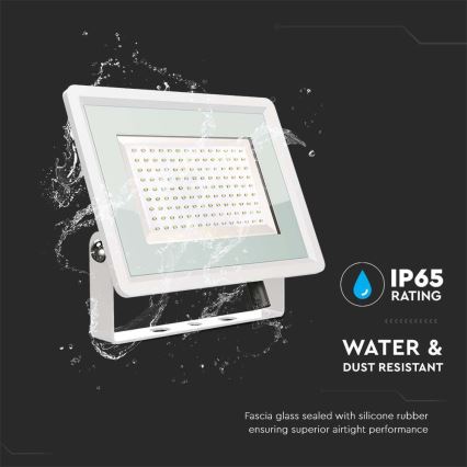 Projecteur LED d'extérieur LED/200W/230V 4000K IP65 blanc