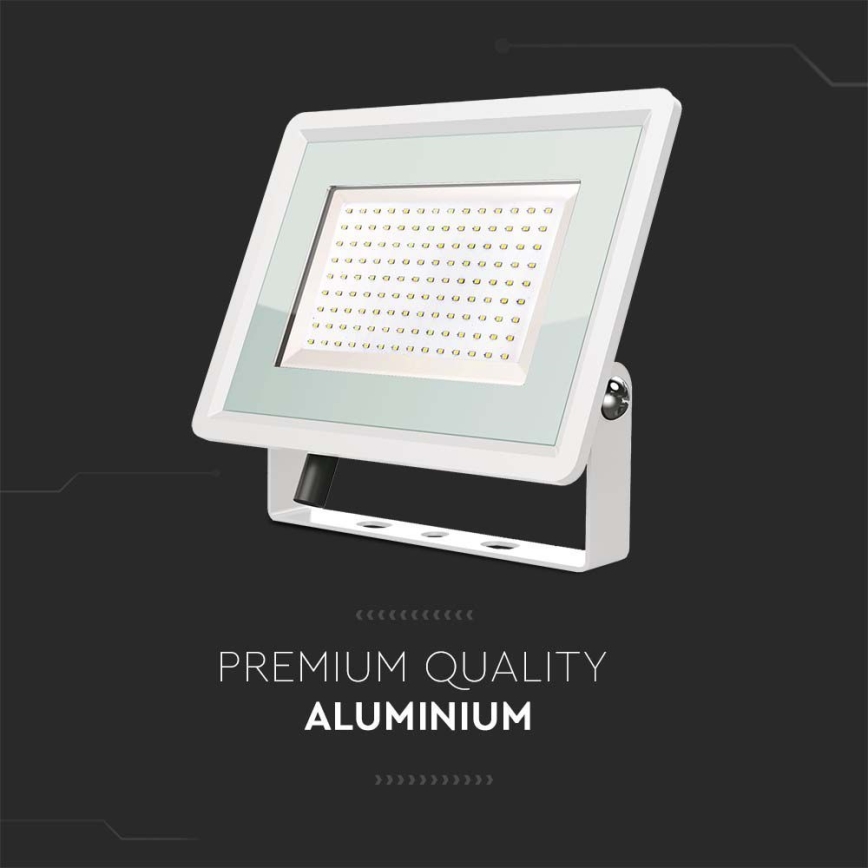 Projecteur LED d'extérieur LED/200W/230V 4000K IP65 blanc
