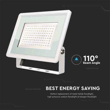 Projecteur LED d'extérieur LED/200W/230V 4000K IP65 blanc