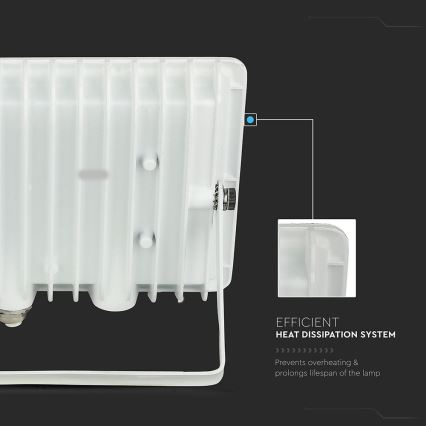 Projecteur LED d'extérieur LED/200W/230V 4000K IP65 blanc