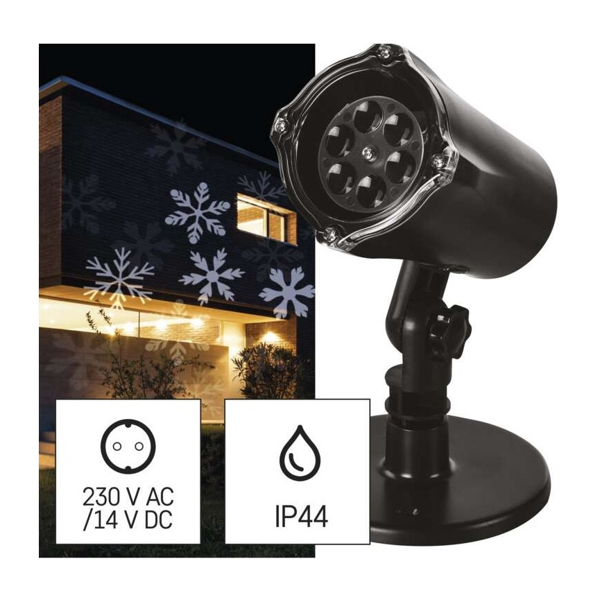 Projecteur LED d'extérieur pour Noël LED/3,6W/230V IP44 blanc froid