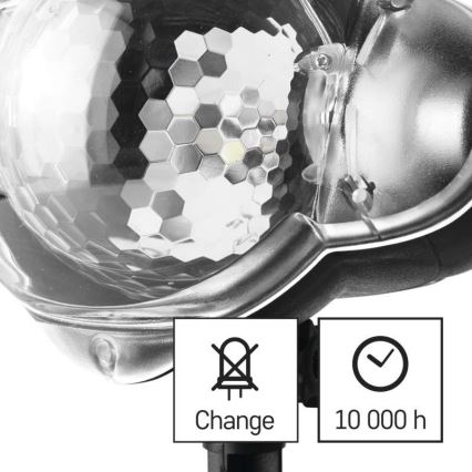 Projecteur LED d'extérieur pour Noël LED/4W/230V IP44 blanc froid