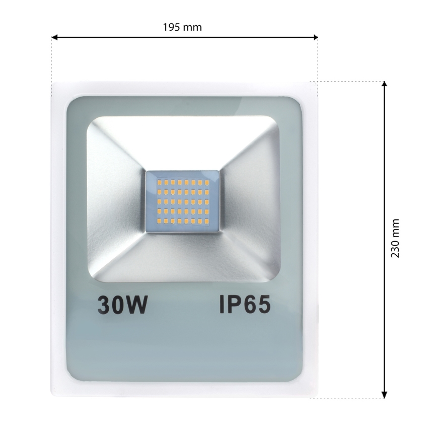Projecteur LED LED/30W/230V IP65 4000K
