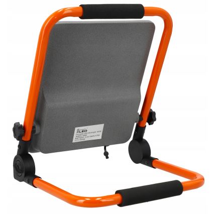 Projecteur LED rechargeable avec trépied LED/100W/3,2V 4500K 15000 mAh IP65 orange