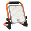 Projecteur LED rechargeable avec trépied LED/30W/3,2V 4500K 5000 mAh IP65 orange