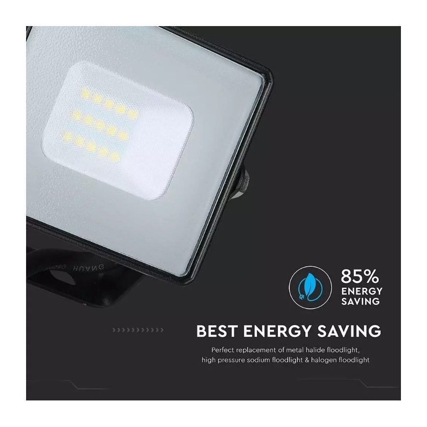 Projecteur LED SAMSUNG CHIP LED/10W/230V IP65 3000K noir