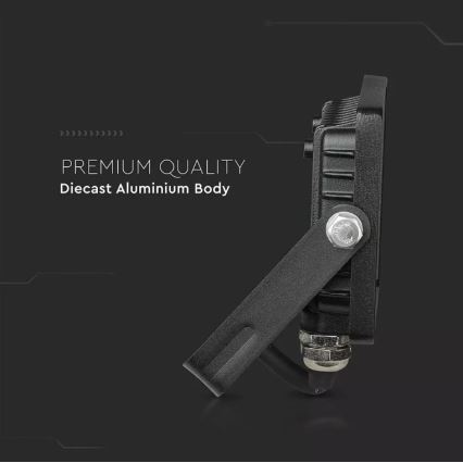 Projecteur LED SAMSUNG CHIP LED/10W/230V IP65 3000K noir