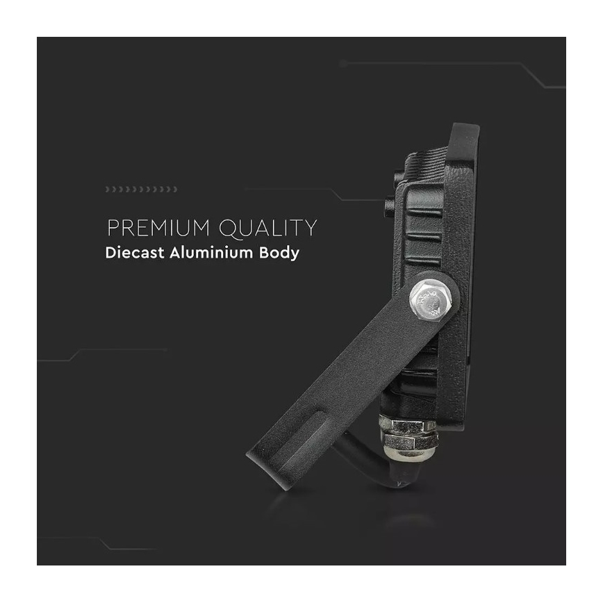 Projecteur LED SAMSUNG CHIP LED/10W/230V IP65 3000K noir