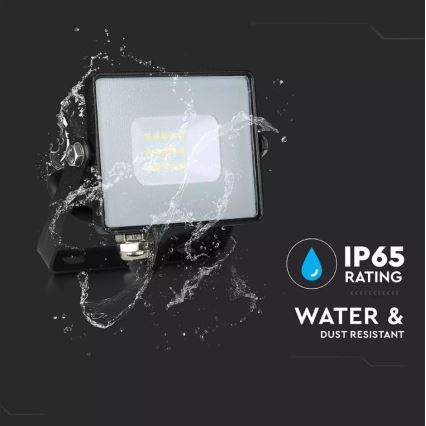 Projecteur LED SAMSUNG CHIP LED/10W/230V IP65 3000K noir