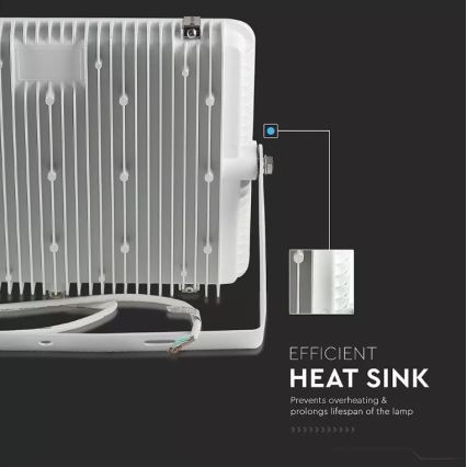 Projecteur LED SAMSUNG CHIP LED/300W/230V 6400K IP65 blanc