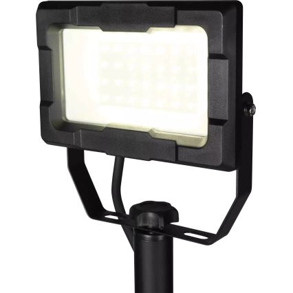 Projecteur LED sur pied LED/20W/230V 5000K IP65 noir