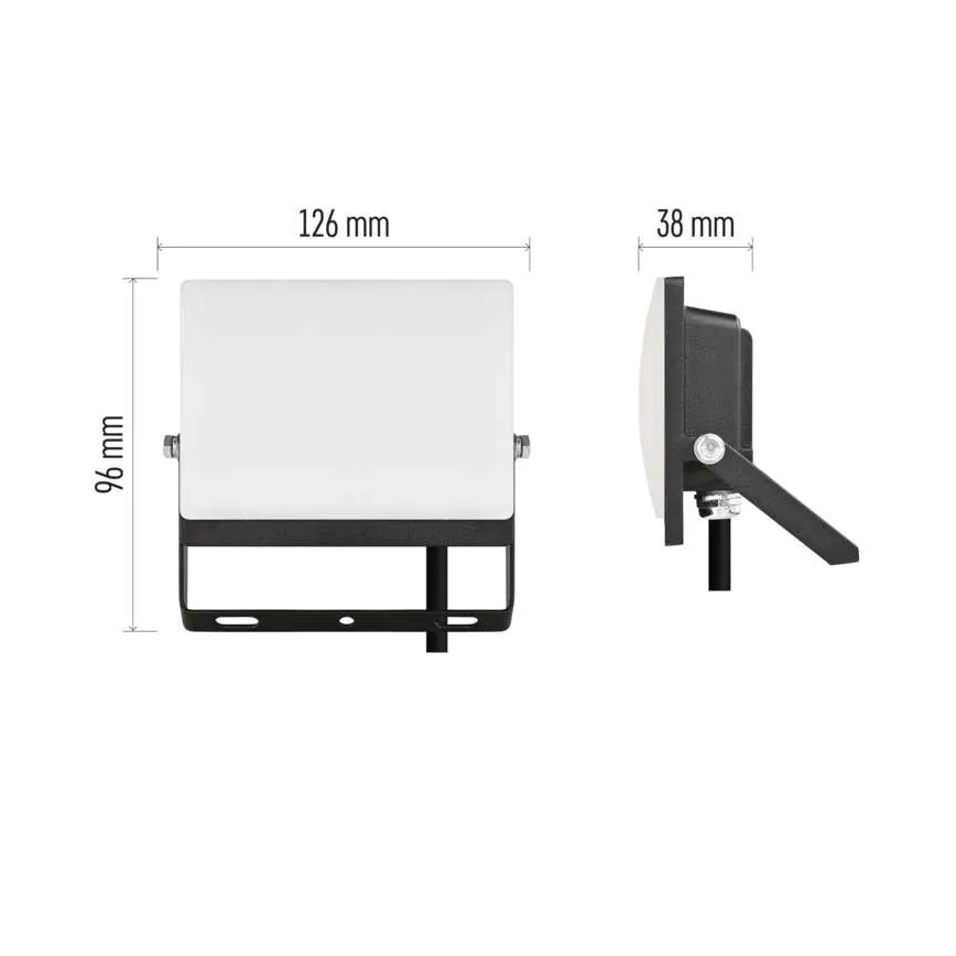 Projecteur LED TAMBO EVO 20W/230V 4000K IP65, noir