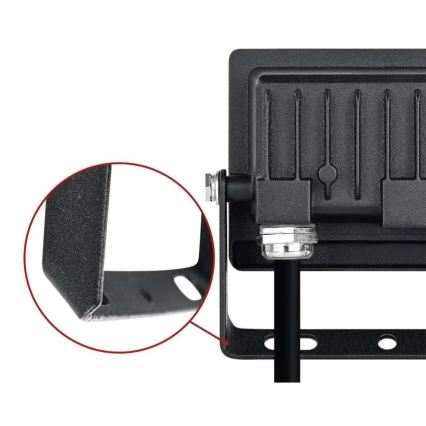Projecteur LED TAMBO EVO LED/10W/230V 4000K IP65 noir