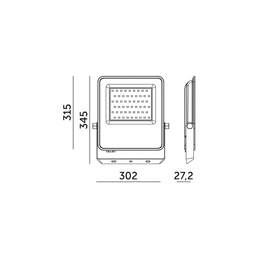 Projecteur LED ULSAN LED/200W/230V 4000K IP65