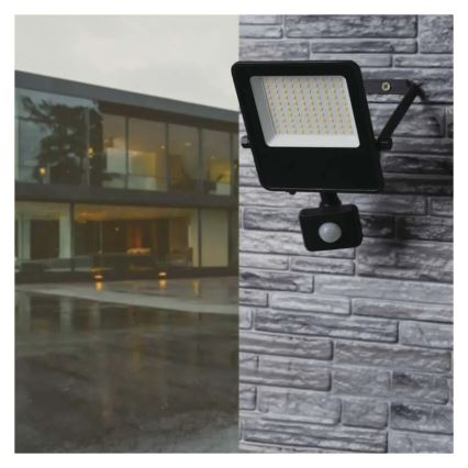 Projecteur LED avec capteur VISIO LED/50W/230V 4000K IP65